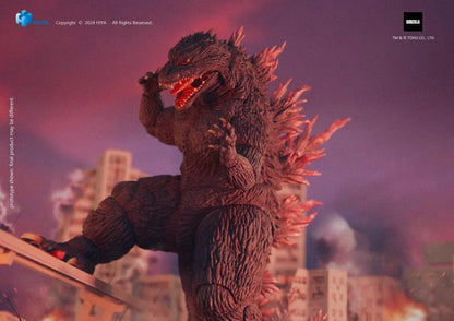 Ataque hacia abajo de Figura de acción Godzilla 2000 Millennium Hiya