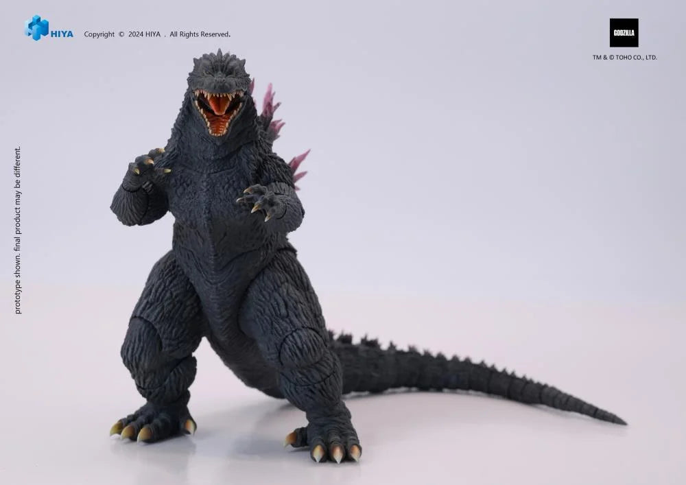 Vista frontal coleccionista de Figura de acción Godzilla 2000 Millennium Hiya