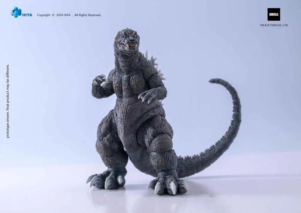 Vista frontal completa de Figura Godzilla 2001 GMK Hiya Toys