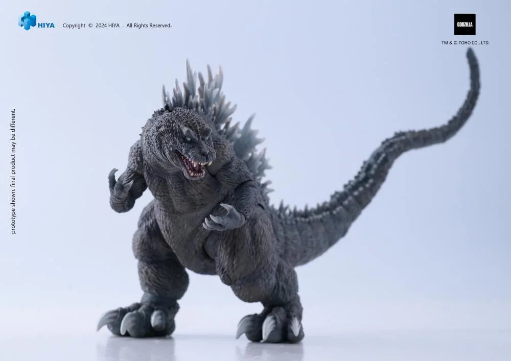 Postura de rugido y ataque inferior de Figura Godzilla 2001 GMK Hiya Toys