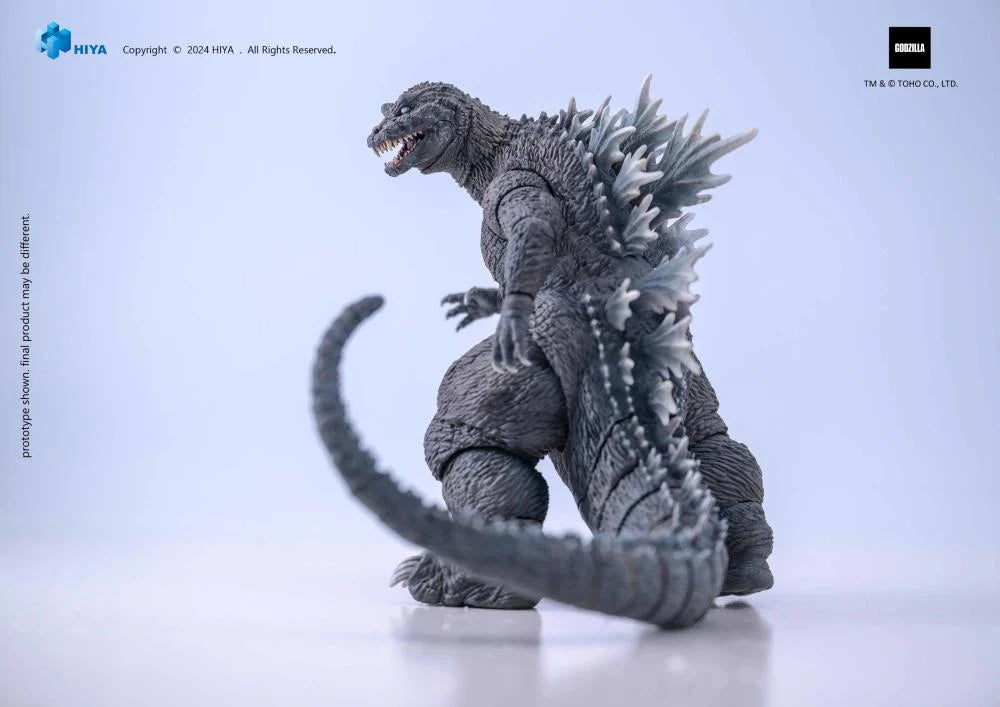 Postura de defensa ataque posterior de Figura Godzilla 2001 GMK Hiya Toys