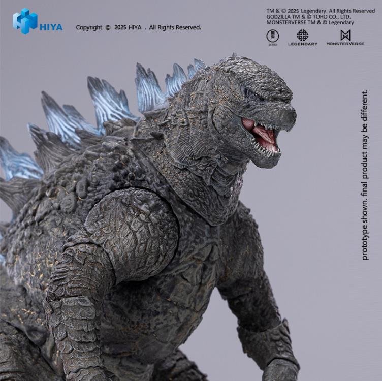 Detalle de rugido de Figura Godzilla 2014 Hiya Toys