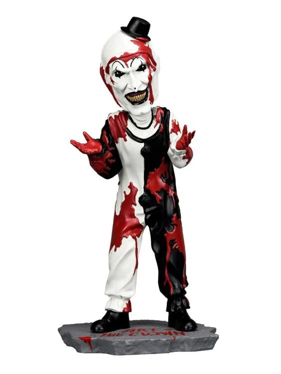 Vista frontal de Figura Head Knocker Art the Clown