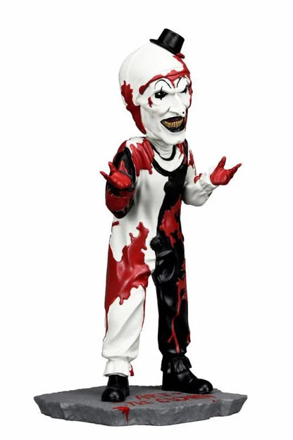 Vista lateral de Figura Head Knocker Art the Clown