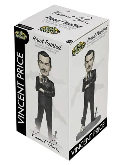 Detalle de caja de Figura Head Knocker Vincent Price NECA