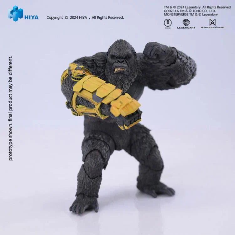 Postura ataque y defensa de Figura Kong B.E.A.S.T. Glove Hiya Toys PX