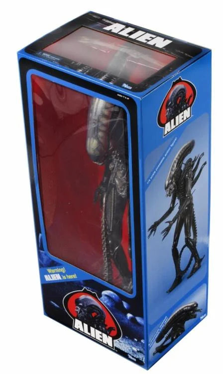 Detalle de caja deluxe de Figura NECA Alien Big Chap