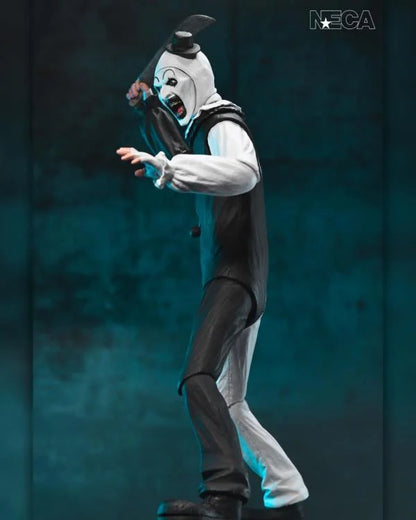 Figura 7 pulgadas Art the Clown NECA Ultimate con piezas intercambiables