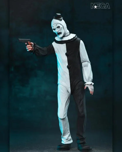 Art the Clown figura NECA Ultimate 7 pulgadas con accesorios y armas