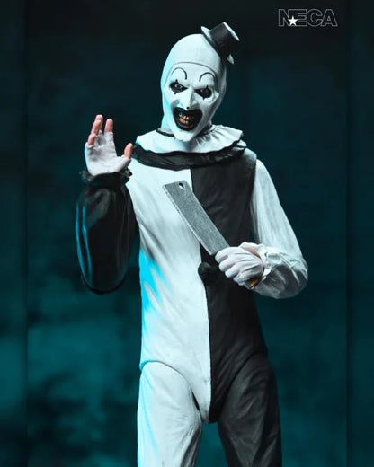 Figura NECA Ultimate Terrifier Art the Clown 7 pulgadas detalle general