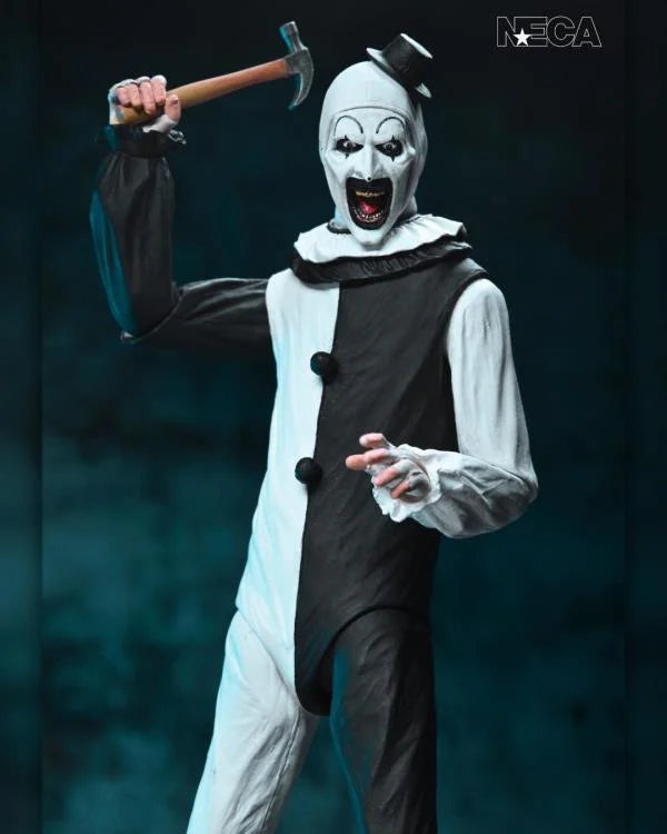 Figura NECA Ultimate Art the Clown Terrifier 7 pulgadas accesorios incluidos