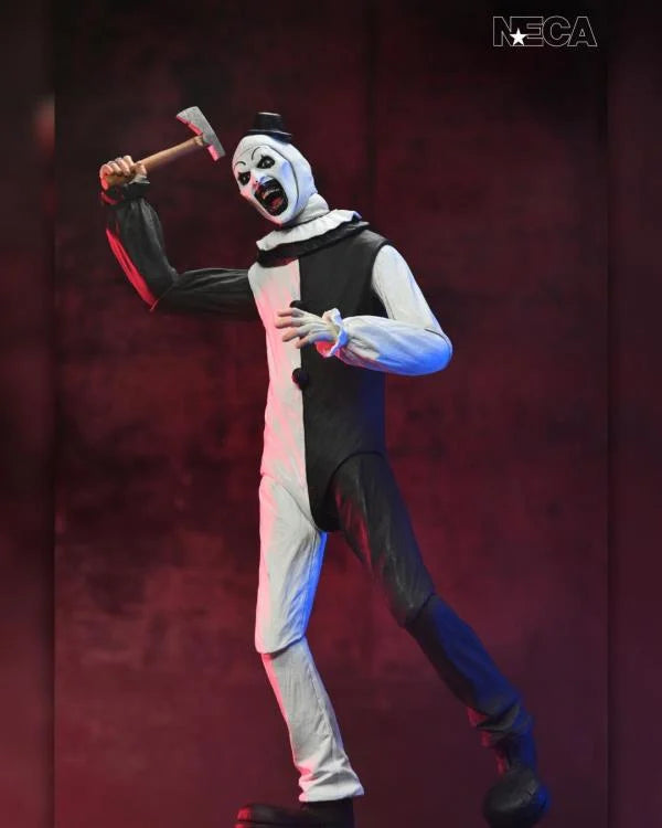 Figura NECA Ultimate Art the Clown con armas y accesorios incluidos 7 pulgadas