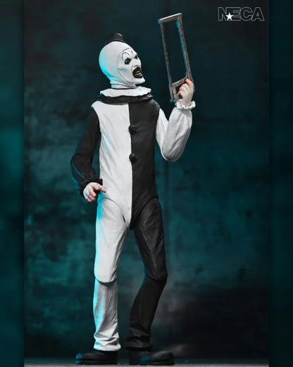Art the Clown figura coleccionable NECA Ultimate Terrifier 7 pulgadas con armas