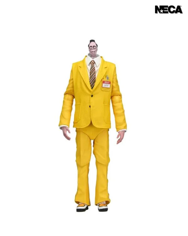 Primer plano de la cabeza de Bob de perfil, mostrando el detalle de la nariz y oreja.