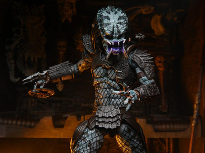 Disco de lanzamiento cerrado de Figura NECA Ultimate Warrior Predator