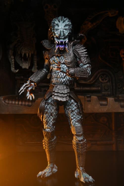 Cara intercambiable de Figura NECA Ultimate Warrior Predator