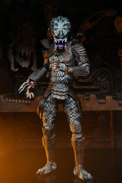 Cara intercambiable de Figura NECA Ultimate Warrior Predator