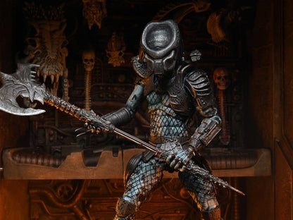 Figura NECA Ultimate Warrior Predator 30 Aniversario Predator 2