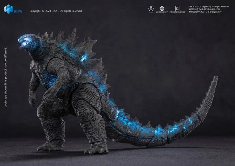 Godzilla vs. Kong Exquisite Basic+ Heat Ray Godzilla (Light Led Ver.) PX Previews Exclusive Action Figure