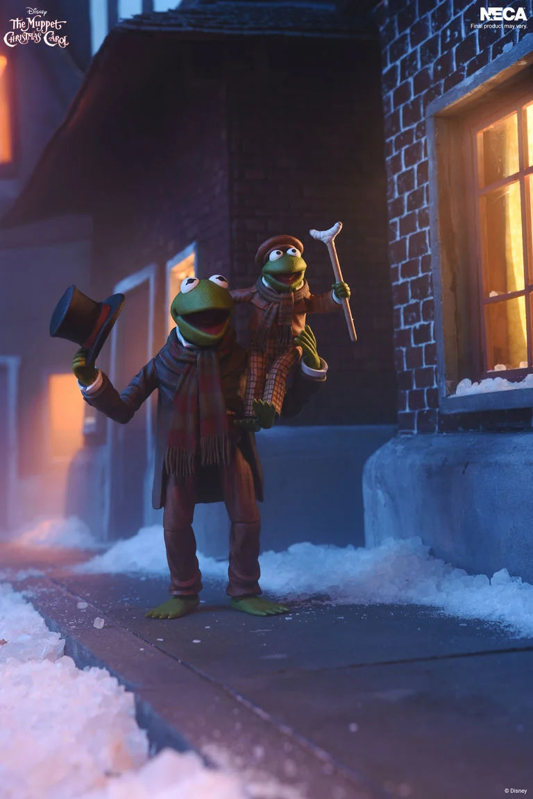 The Muppet Christmas Carol Ultimate Kermit as Bob Cratchit and Robin as Tiny Tim Action Figure Two-Pack