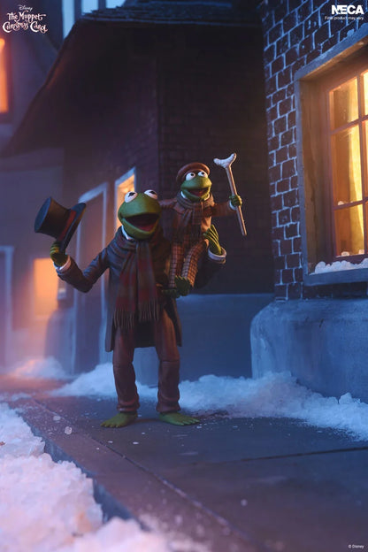The Muppet Christmas Carol Ultimate Kermit as Bob Cratchit and Robin as Tiny Tim Action Figure Two-Pack