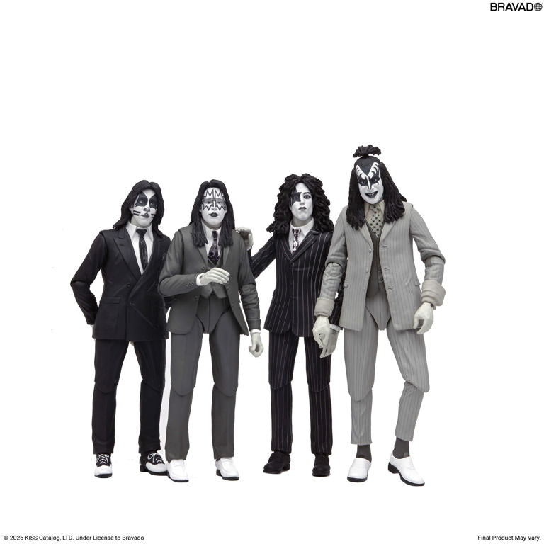 KISS Dressed to Kill Action Figure Four-Pack