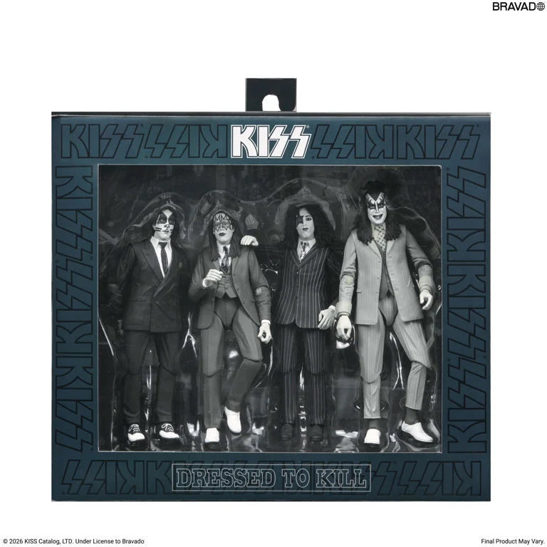 KISS Dressed to Kill Action Figure Four-Pack