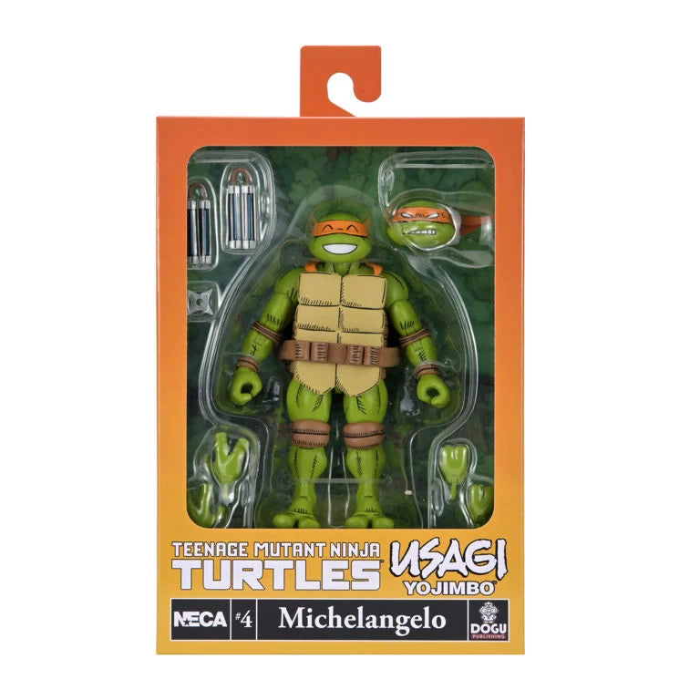 Teenage Mutant Ninja Turtles x Usagi Yojimbo Ultimate Michelangelo Action Figure