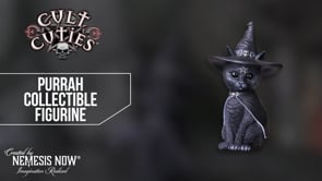 Purrah Witches Hat Occult Cat Figurine 13.5cm