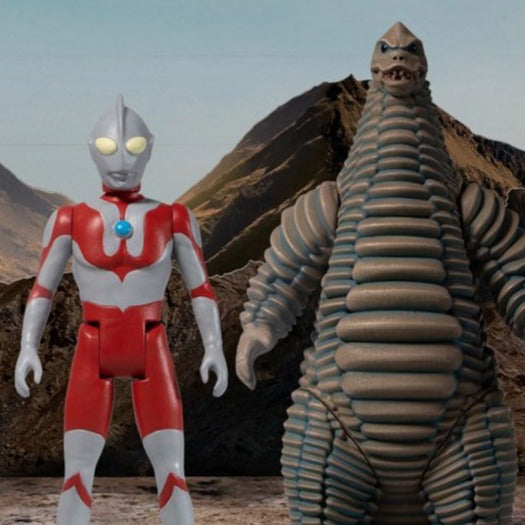 Ultraman 5 Points Ultraman and Red King Box Set Mezco