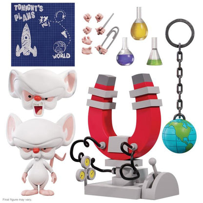 Animaniacs Ultimates! Pinky & Brain Figura Super7