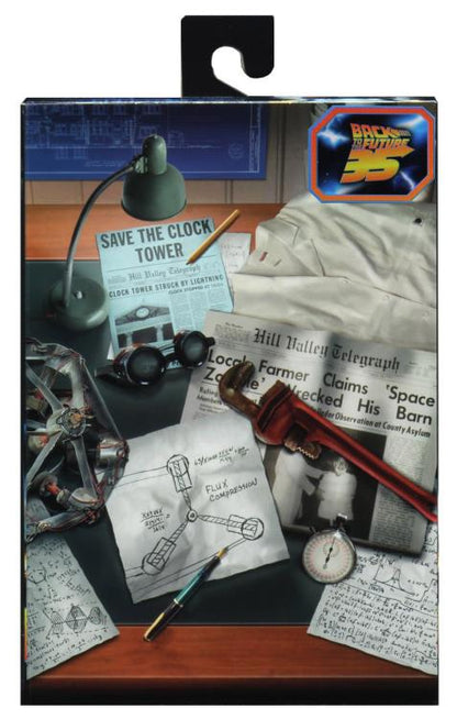 Back to the Future Ultimate Doc Brown Figura Neca
