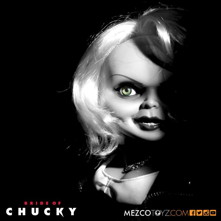 Bride of Chucky MDS Mega Scale Talking Tiffany Mezco