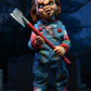 Chucky con un hacha de Neca
