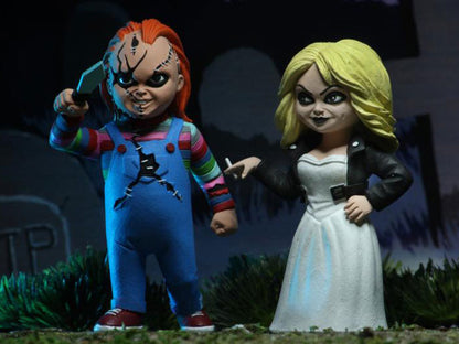 Bride of Chucky Toony Terrors Chucky & Tiffany Figuras Neca