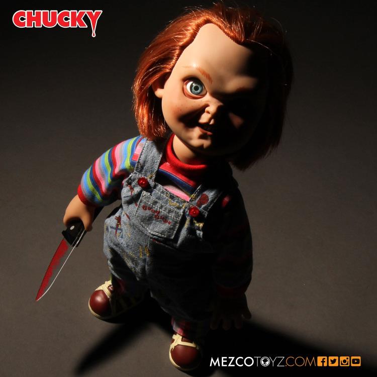 Child's Play Sneering Chucky MDS Mega Scale Talking Mezco