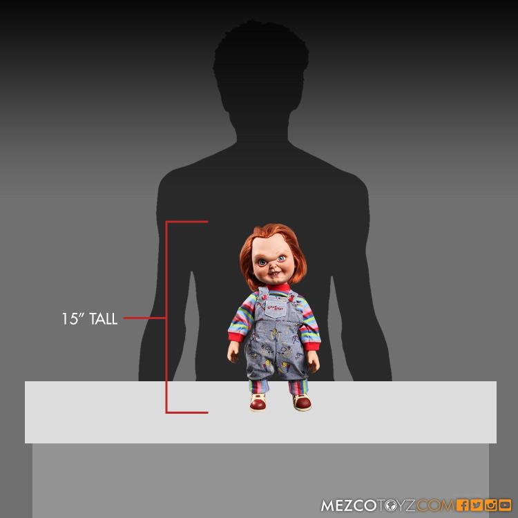 Child's Play Sneering Chucky MDS Mega Scale Talking Mezco