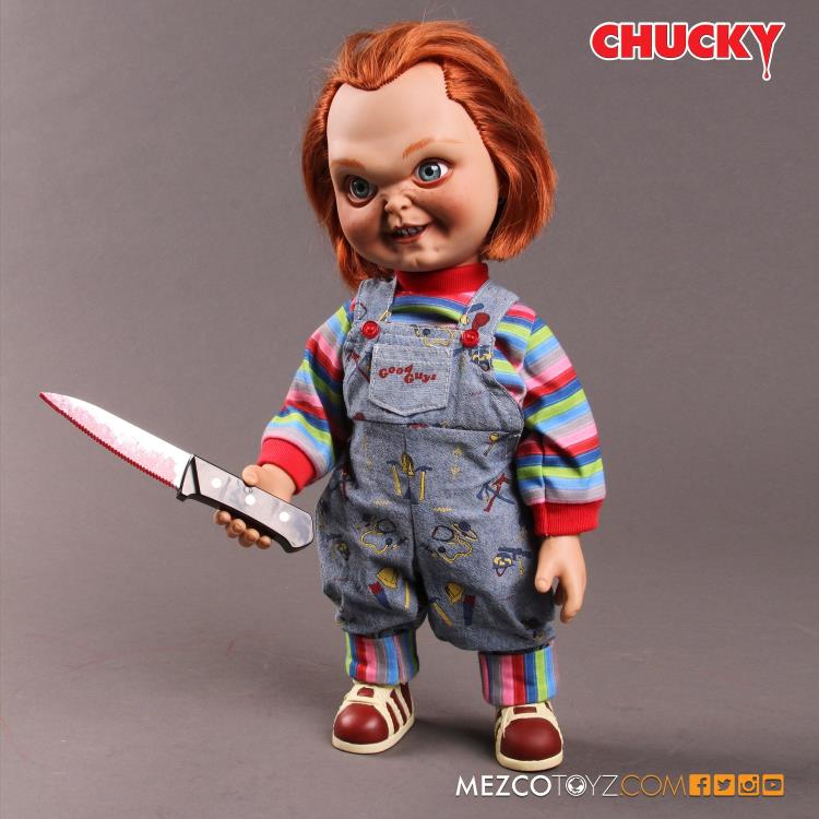 Child's Play Sneering Chucky MDS Mega Scale Talking Mezco