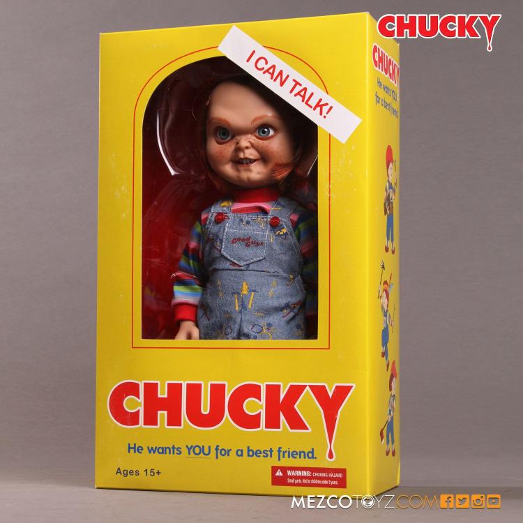 Child's Play Sneering Chucky MDS Mega Scale Talking Mezco