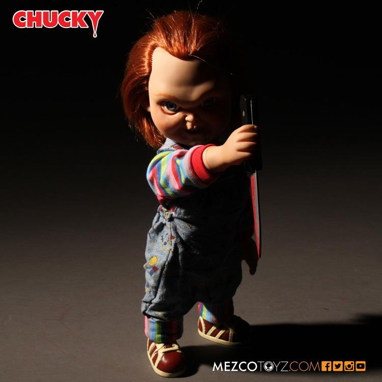 Child's Play Sneering Chucky MDS Mega Scale Talking Mezco