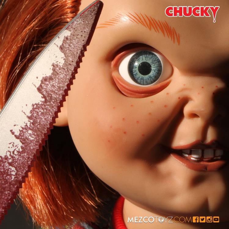 Child's Play Sneering Chucky MDS Mega Scale Talking Mezco