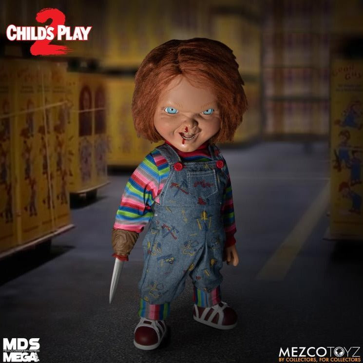 Child's Play 2 MDS Mega Scale Talking Chucky Mezco