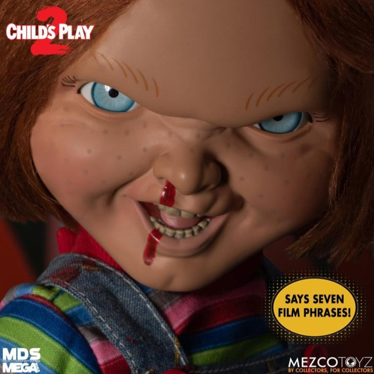 Child's Play 2 MDS Mega Scale Talking Chucky Mezco