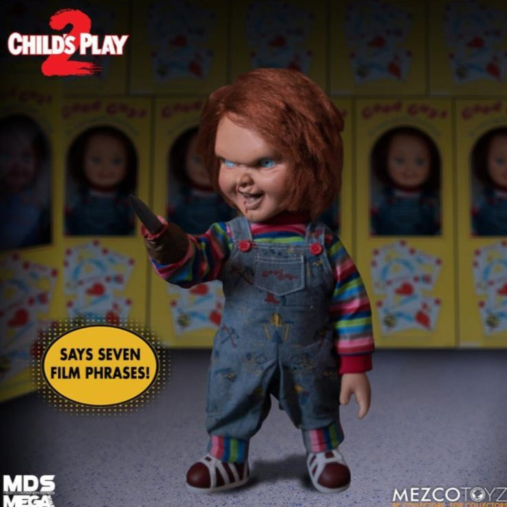 Child's Play 2 MDS Mega Scale Talking Chucky Mezco