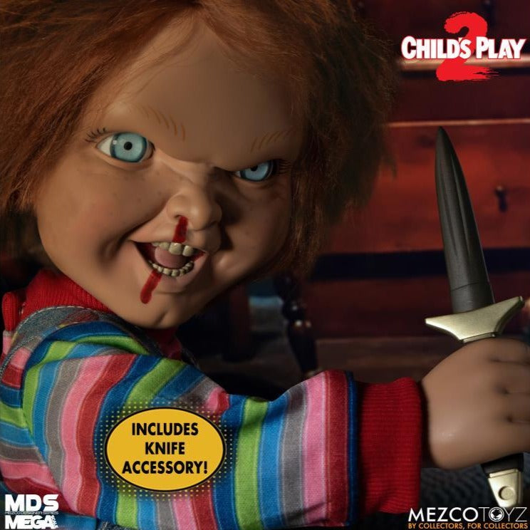 Child's Play 2 MDS Mega Scale Talking Chucky Mezco