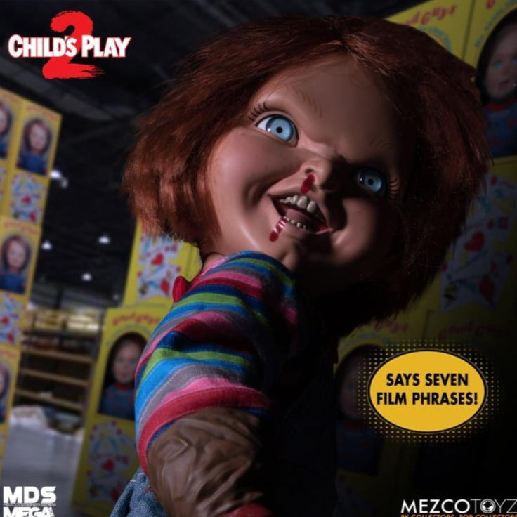 Child's Play 2 MDS Mega Scale Talking Chucky Mezco