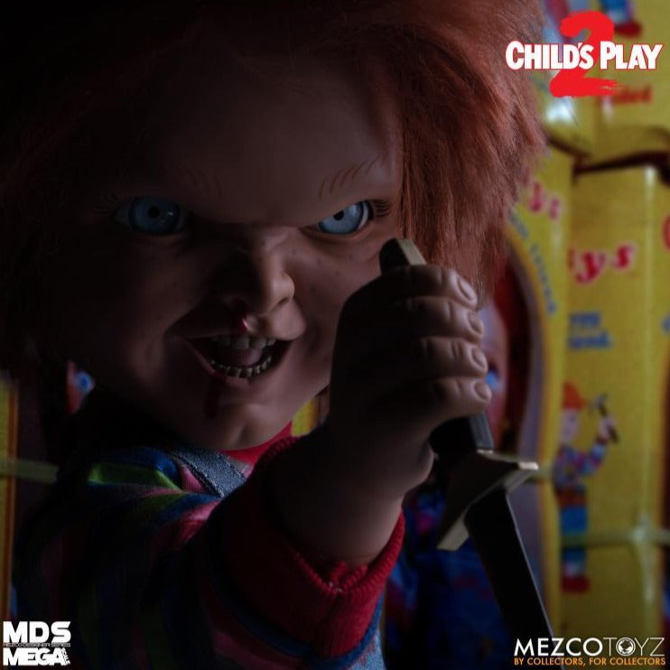 Child's Play 2 MDS Mega Scale Talking Chucky Mezco