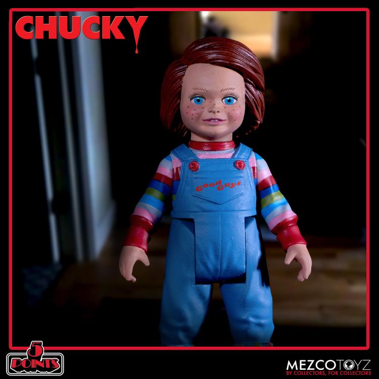 Child's Play 5 Points Chucky Deluxe Figure Set Mezco Preventa