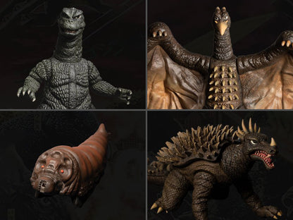 Destroy All Monsters 5 Points XL Round 1 Deluxe Boxed Set Figura Mezco