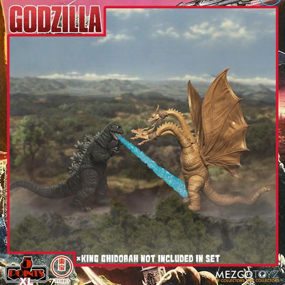 Destroy All Monsters 5 Points XL Round 1 Deluxe Boxed Set Figura Mezco